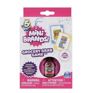 Mini Brands Grocery Grab Game Spin Masters